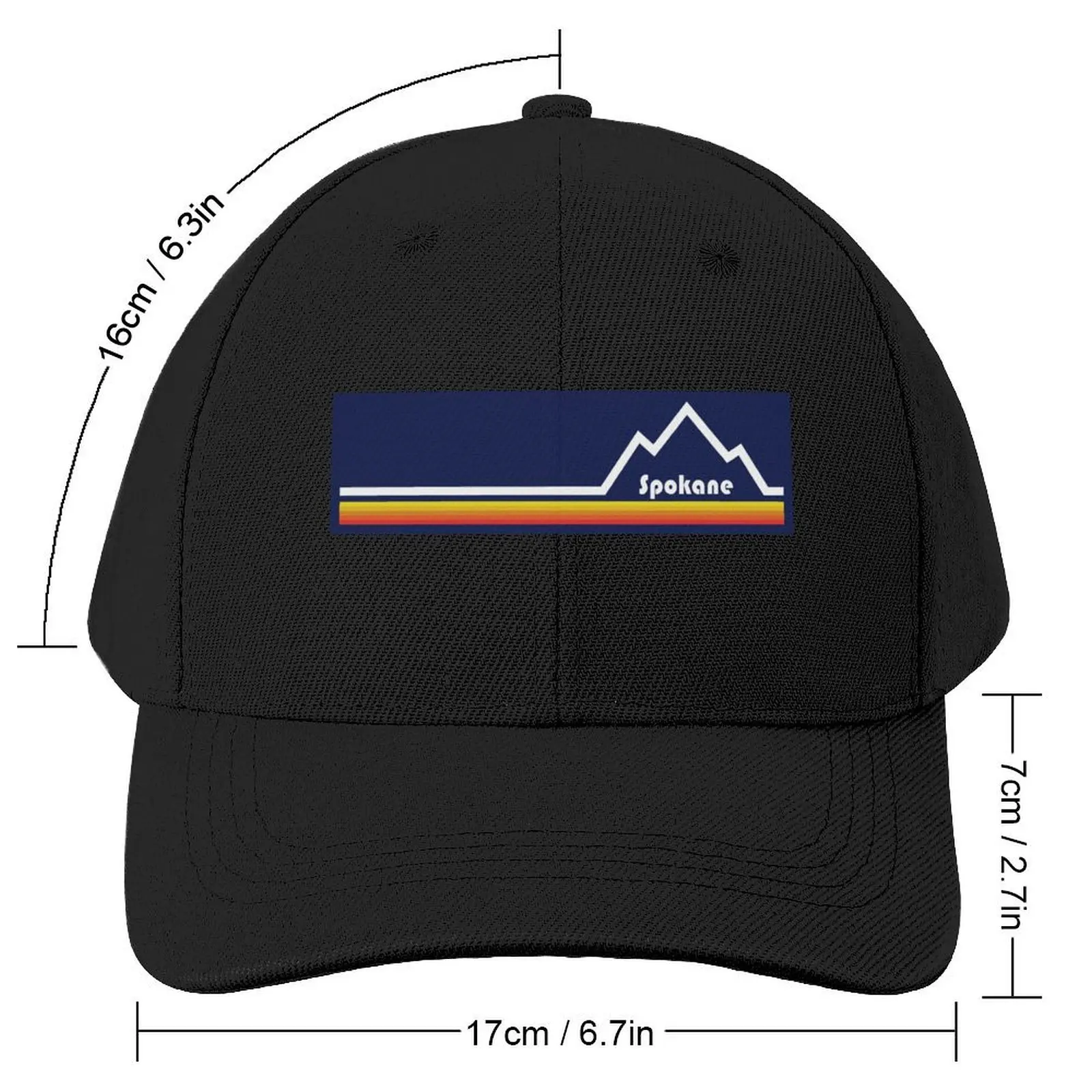 Spokane Washington Baseball Cap Horse Hat Uv Protection Solar Hat Women's Hats For The Sun Men's