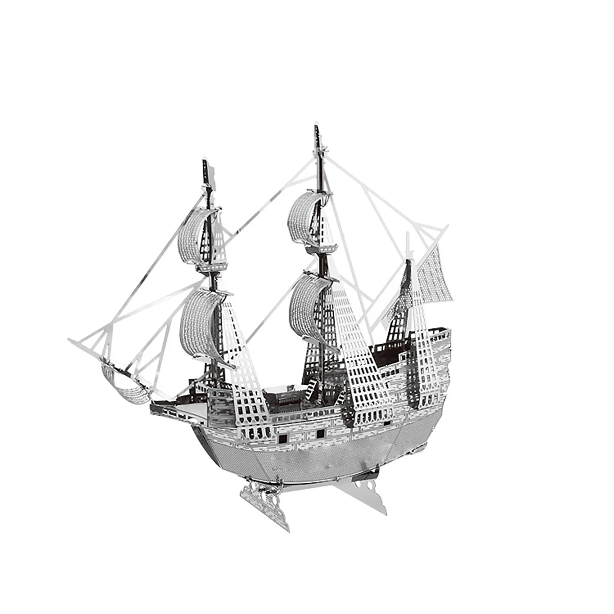 Mayflower 3D DIY ปริศนาจิ๊กซอว์โลหะสร้างสรรค์ของเล่นเพื่อการศึกษาเด็ก