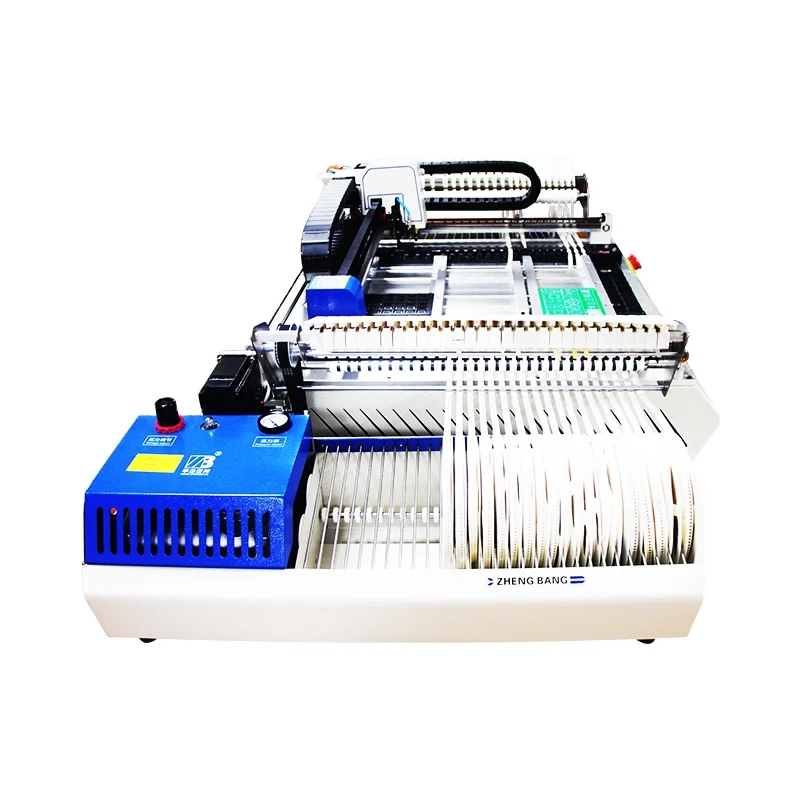 Macchina Smd Desktop completamente automatica Pick And Place macchina Pick And Place Smt ad alta velocità Mini Pcb Assembly Machine per Pcb LED