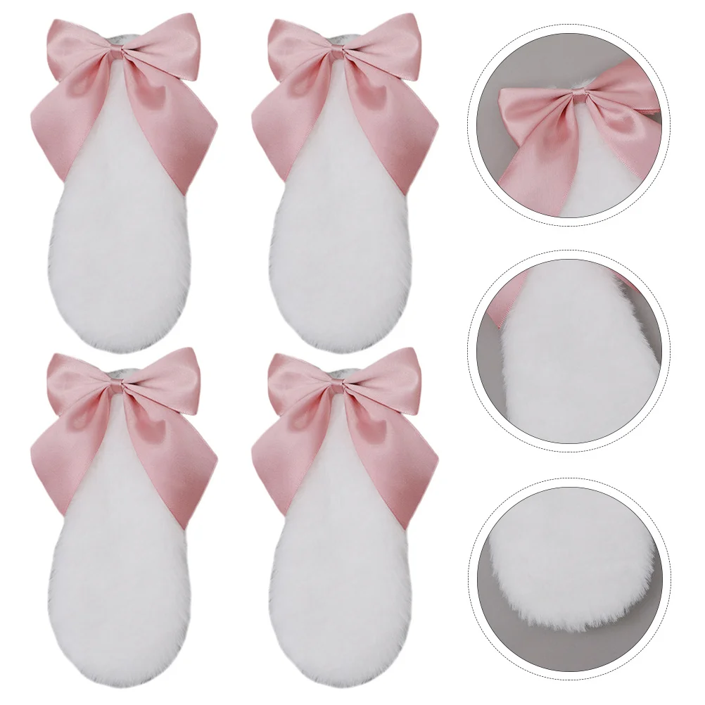 

4Pcs Bunny Ears Hair Clips Cartoon Style Comfortable Lightweight Rabbit Ears Hairpins Cosplay Decorative Barrettes