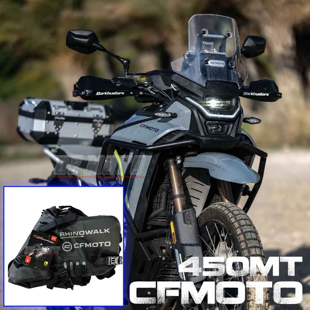 

Side Bag FOR CFMOTO 450MT Back Bag Storage Bag Waterproof Knight Bag Quick Release Side Box Bracket Side Bag Side Bag