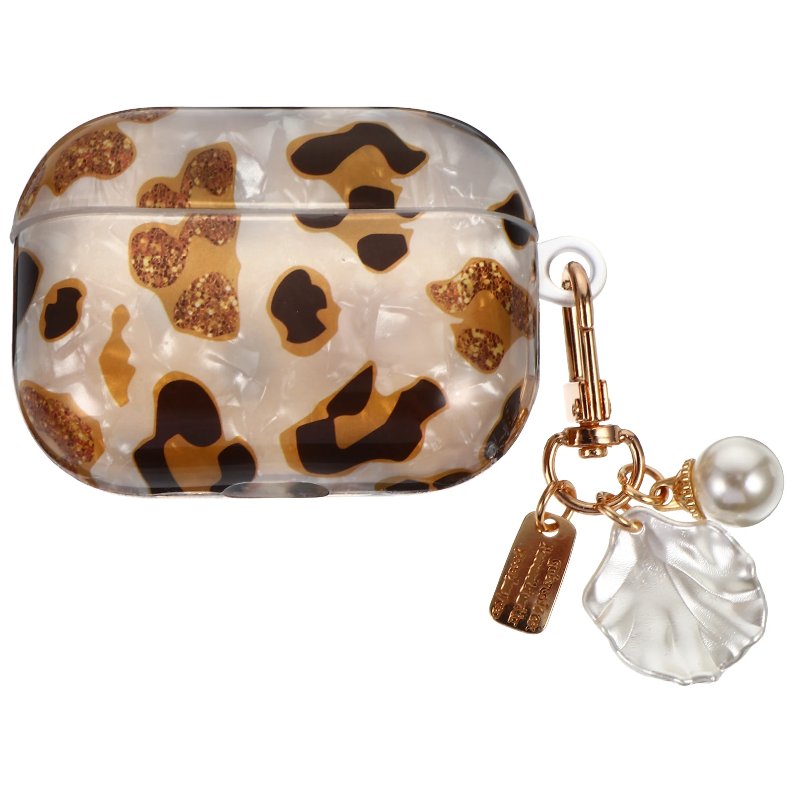 

1pc Wireless Headphone Shell Keychain Protective Cover For Pearl Design Portable Earphone Case Earphone Box Gift For