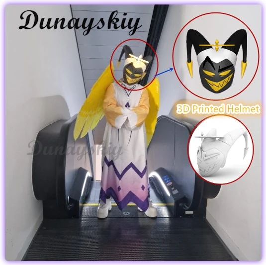 

Adam Headwear Kig Mask With Horns Anime Cartoon Hotel Cosplay Costume Accessories Props Men Women Masquerade Headwear Decor