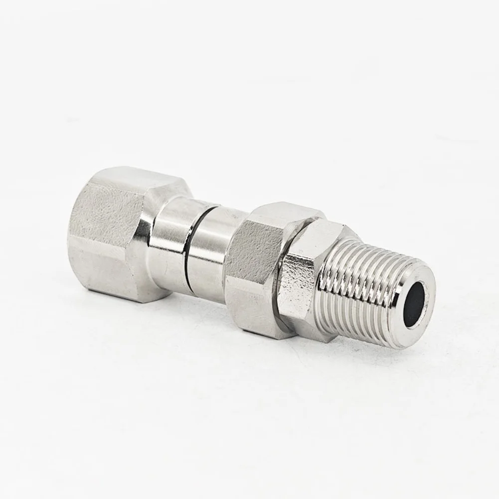 Stainless Steel 360° Kink-Free Pressure Washer Swivel Fitting - 4500 PSI High Pressure Washer Adapter Accessories