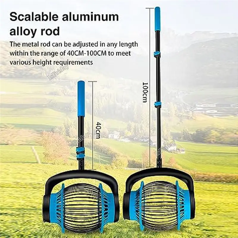 ABUH-Nut Collector Fruit Picker Picker Top Side Opening Dump, Pecan Picker Upper, Suitable For Pecans, Golf Balls