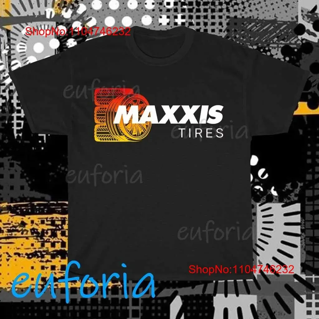 Maxxis pneus logotipo t camisa engraçado tamanho s a 5xl vintage lavado esticado unisex topo para uso diário ligeiramente homme streetwear