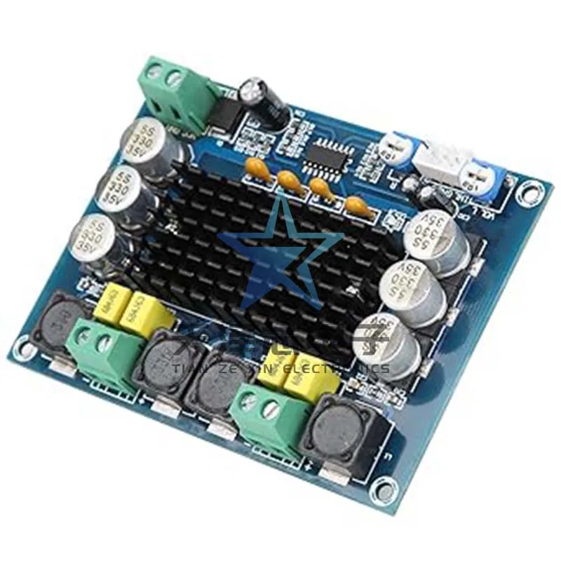 Xh-M543 High-Power Digital Power Amplifier Board Tpa3116D2 Audio Amplifier Module Class D Two-Channel 2*120W