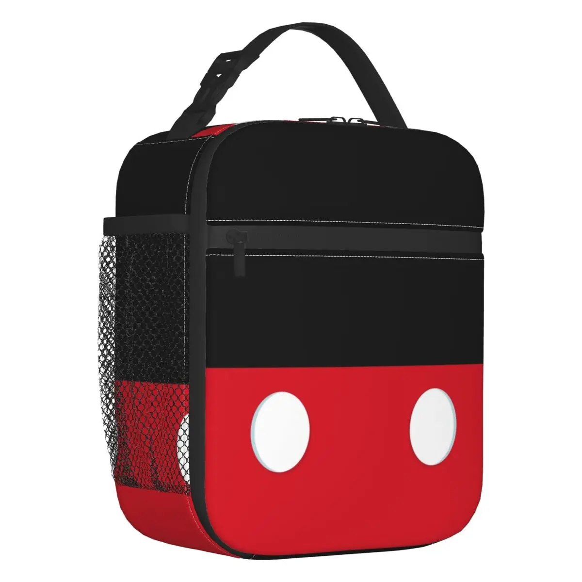 Custom Diy Cute Cartoon Minnie Character Lunch Bag Men Women Cooler Thermal Insulated Lunch Box for Kids School Children