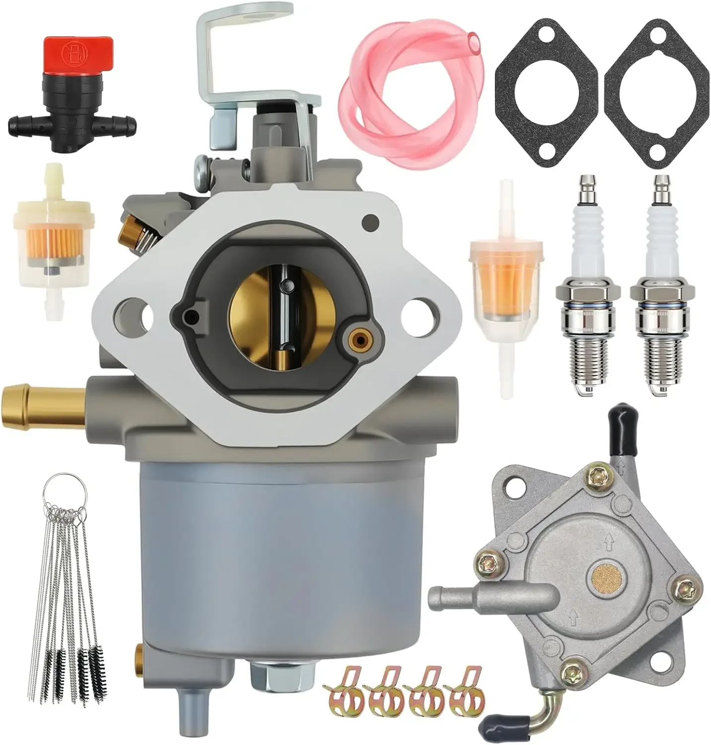 FE350 Carburetor Fit for Club Car 1996 up, Precedent Turf Carryall Golf Cart FE350 1998 UP Engine, Replace 1016438 1016439 10164