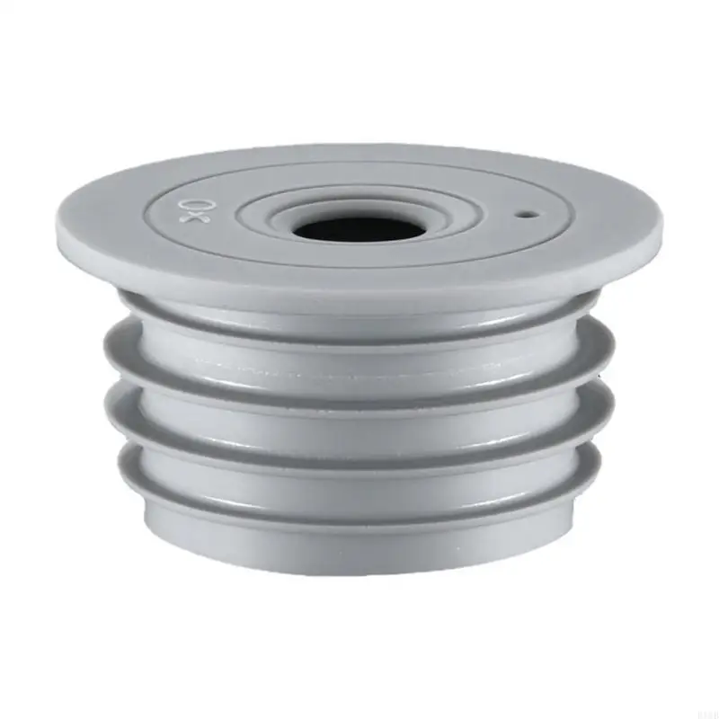 R1WB Tubo drenagem Mangueira Silicone Plug TPR Anel vedação esgoto cozinha anticorrosão