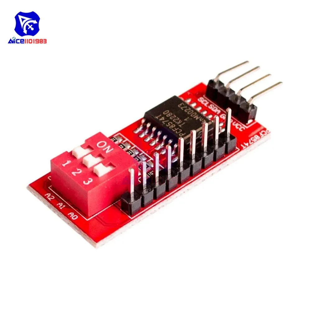 diymore PCF8574 PCF8574T IO Expansion Board I/O Expander I2C Evaluation Develop Module High Low Level for Arduino