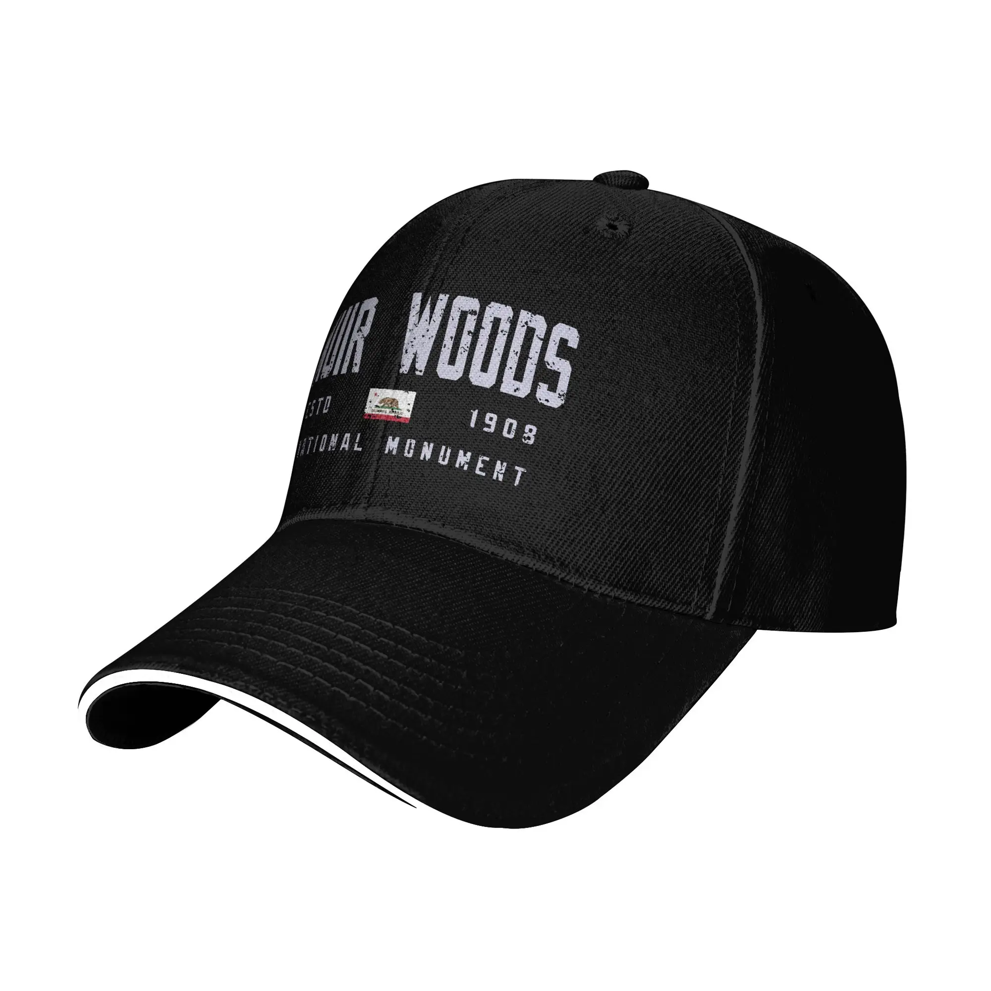 Muir Woods California Field CA Sandwich Baseball Caps Redwood Park Men Women All Season Adjustable Headwear Outdoor Workouts Hat