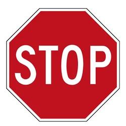 LYKX Personalit Stop Sign Wall Sticker Large Wall Decoration Decor Sticker Window Locker Door Waterproof Sunscreen Vinyl Decal