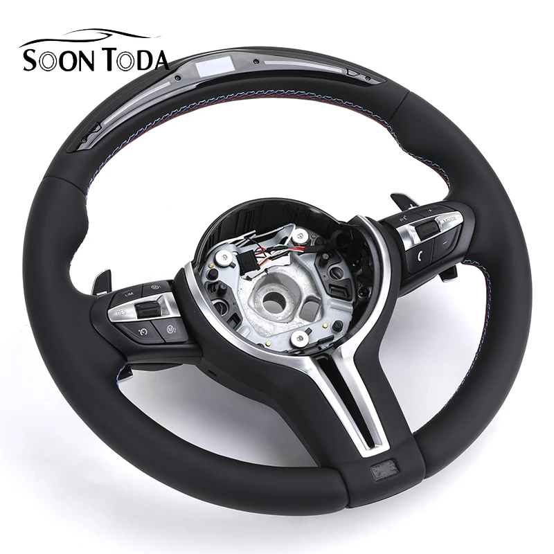 Year End Sale Price Discounts Leather Steering Wheell for BMW M3 M4 M5 M6 F30 F10 F15 F36 F01 F20