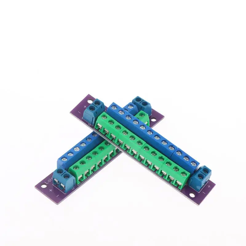 12 Position Double Layer Power Distribution Terminal Block 2 Input 13 Output For Model Train DCAC Voltage Distribution