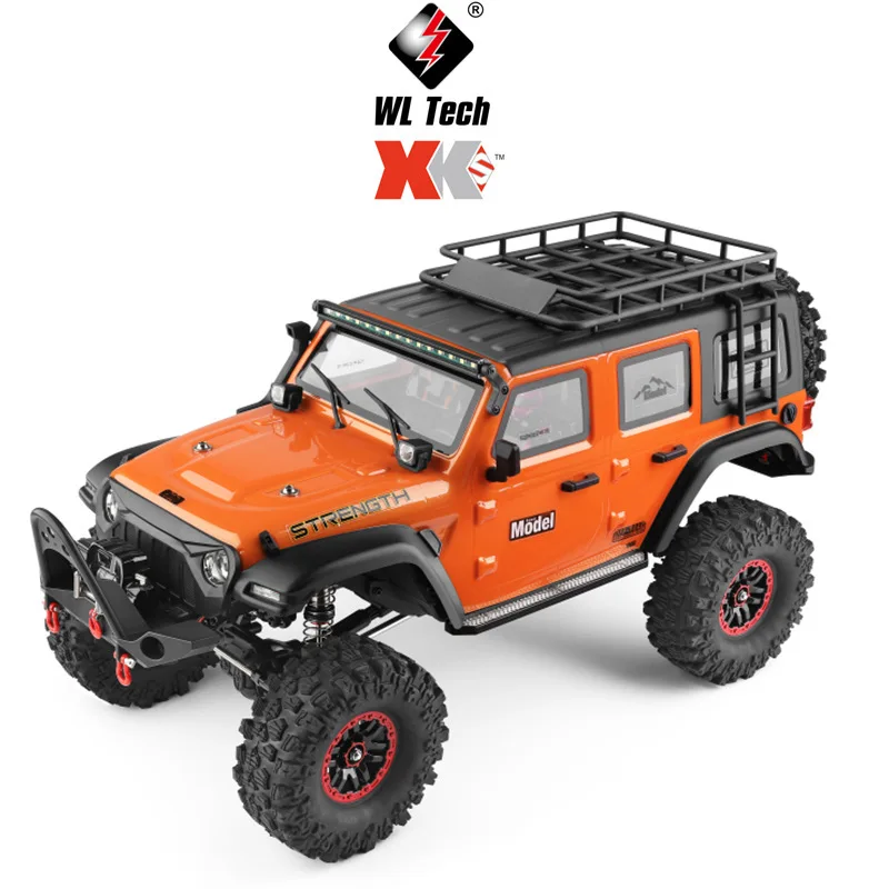 Novos Wltoys 104026 104010 104020   1/10 Carro RC Off Road 4x4 2.4G 4WD Carros de Controle Remoto 45 Minutos de Tempo de Trabalho Carro de Escalada Adulto