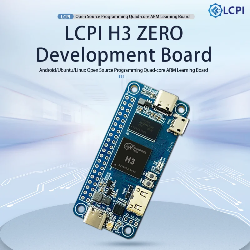 

LCPI Allwinner H3 Zero Development Board Android/Ubuntu/Linux Open Source Programming Quad-core ARM Learning Board