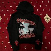 Autumn Clothes for Women Sweatshirts Sweatshirt Woman Hoody Blouse Graphic Hoodies Y2k Pullover Womens Clothing Emo y2k Goth Top