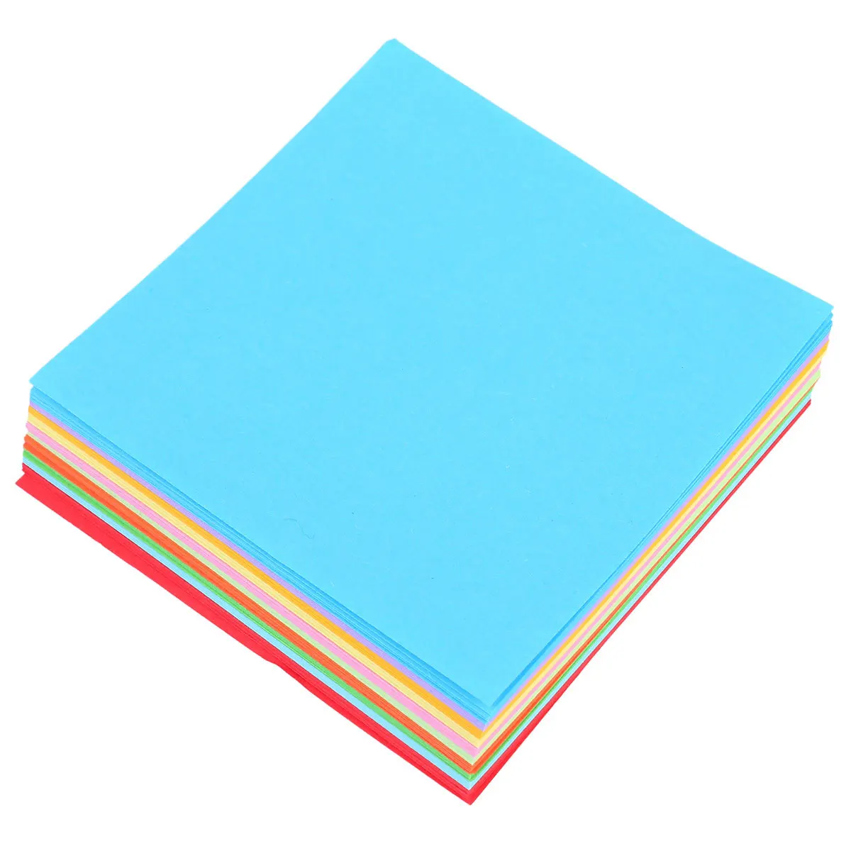 400 pezzi di carta origami 7x7 cm 10x10 cm 15x15 cm 20x20 cm ciascuno formato 100 fogli di carta pieghevole bifacciale colorata per artigianato fai da te arte