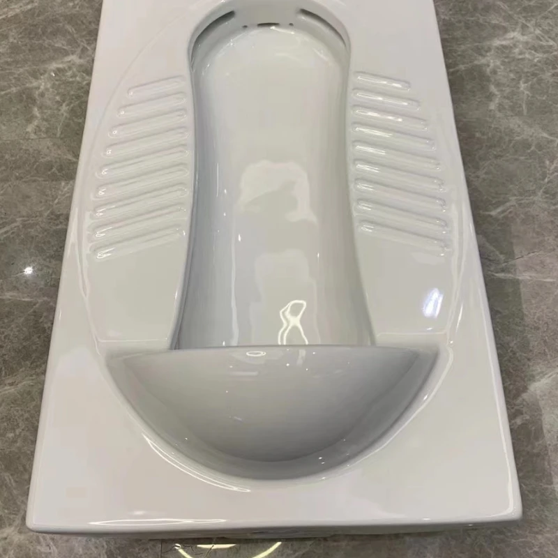 80 cm toilet squatting toilet household ultra-wide and ultra-long with baffle head lengthened by 72 cm