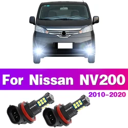 2Pcs LED Car Front Fog Light Lamps Bulb For Nissan NV200 2010 2011 2012 2013 2014 2015 2016 2017 2018 2019 2020 Auto Accessory