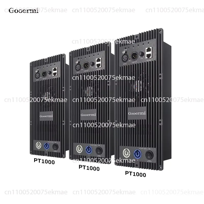 

Модуль усилителя мощности Gooermi PT1000 Professional с 2-канальным DSP, активная акустическая система с Bluetooth