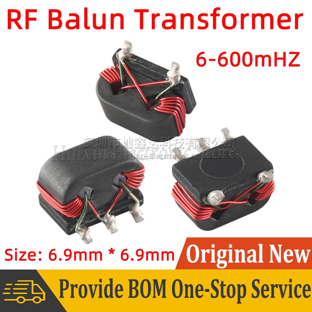 5pcs SMD RF Signal Balun Transformer Direction Coupler Frequency 6mHz-600mHz 16DB Isolated Isolation Transformer 458PS-1006