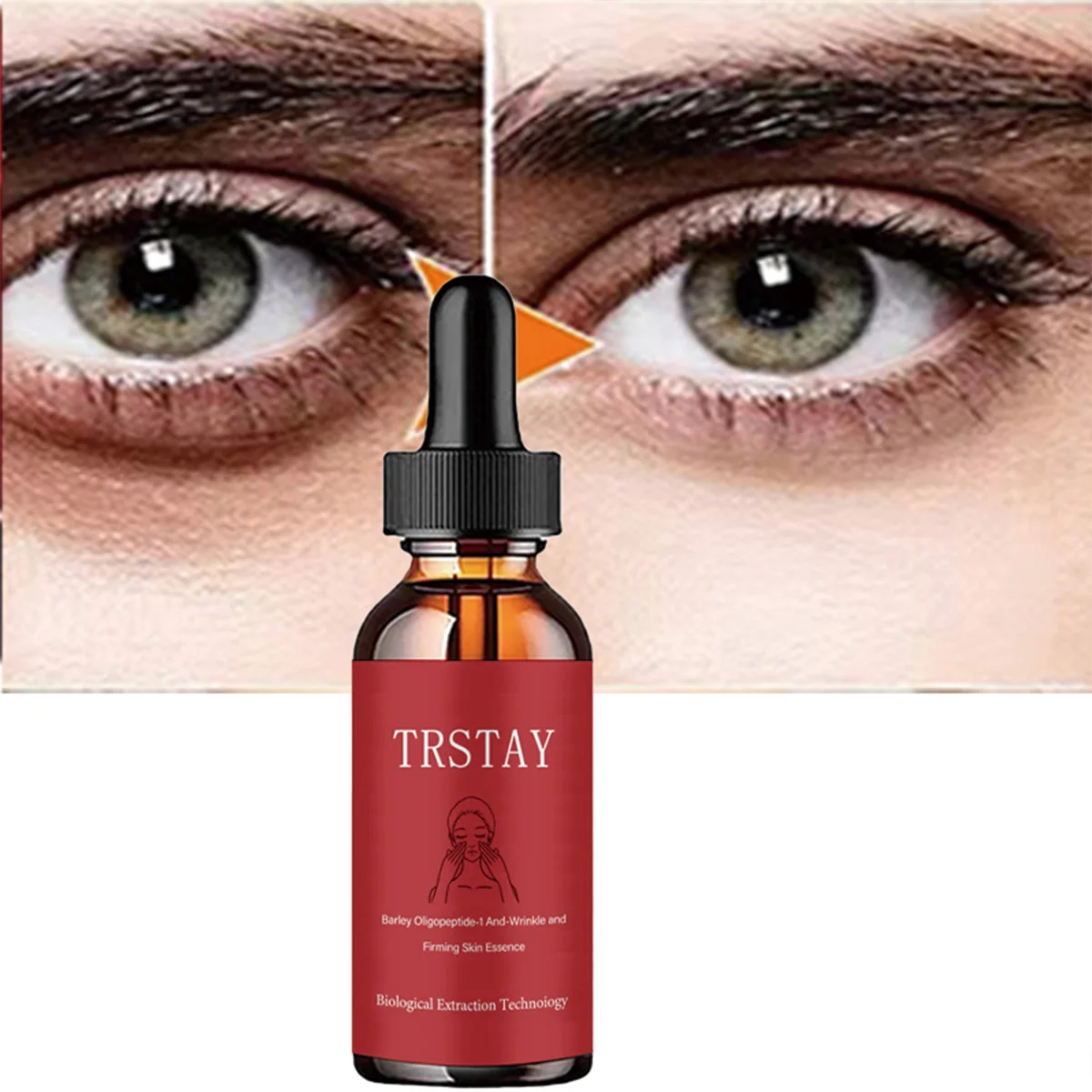 

TRSTAY Skin Essence Ячменный олигопептид-1 Сыворотка для глаз против морщин, укрепляющая, устраняет тонкие линии для ухода за беременными и материми