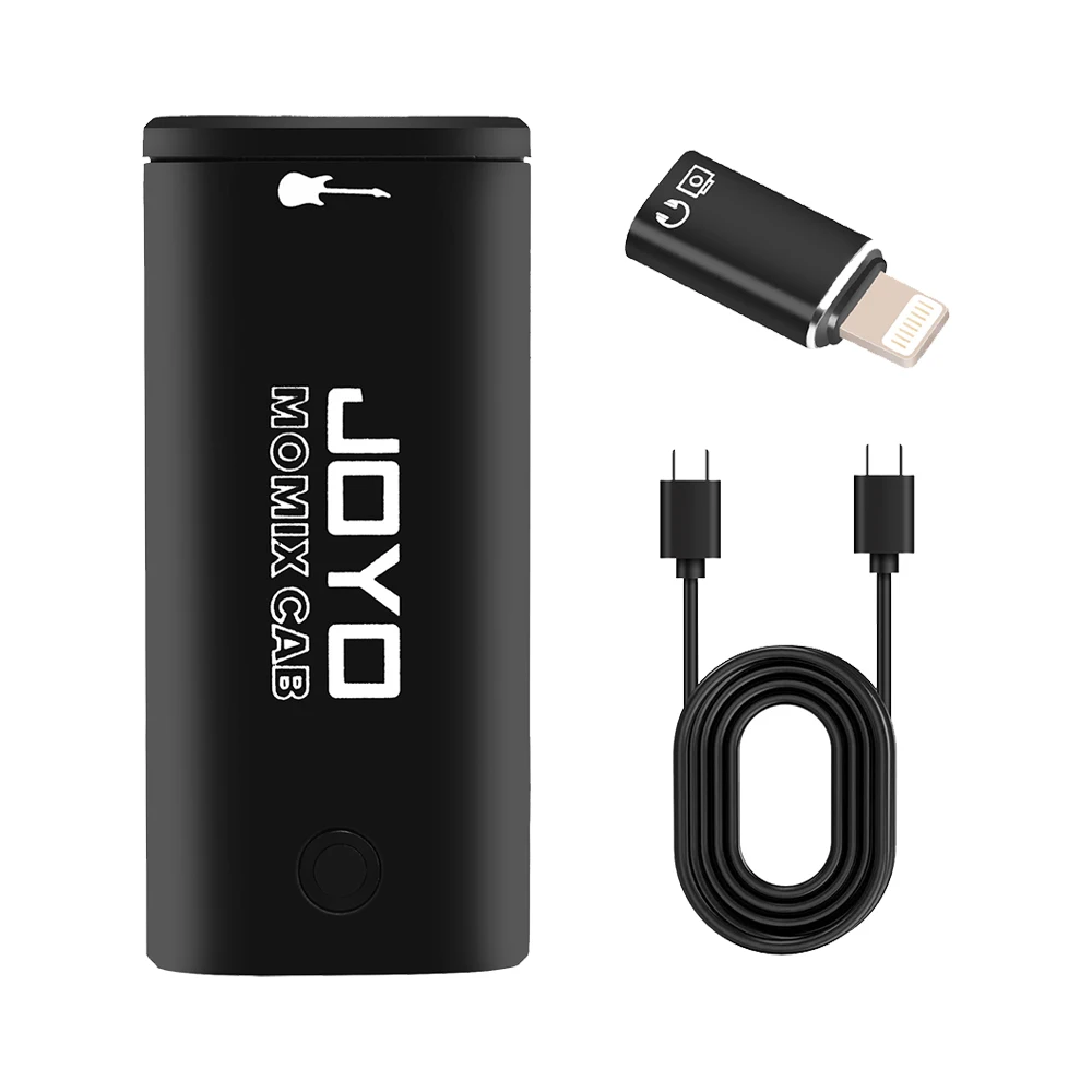 JOYO MOMIX CAB Portable Pocket USB Sound Card for Guitar Headphone Recording Live Streaming Plug & Play Mini Audio Mixer 5 Pairs view 4