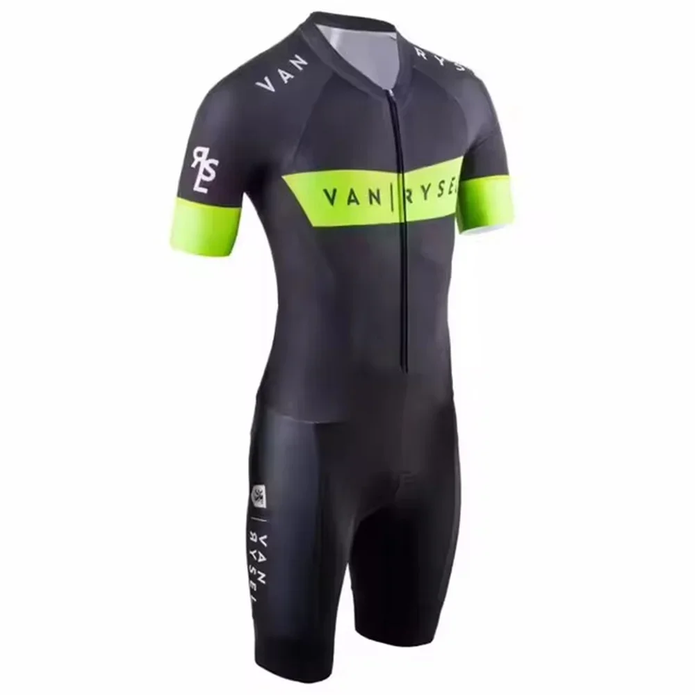 2025 VANRYSEL Men's Triathlon Suit Drive Tri Aero Speedsuit Sports Cycling Run Swimming World Jumpsuit Skinsuit Pulley Clothing - Image 3