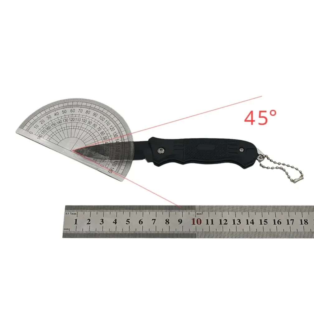 New Outdoor Stainless Steel Small Knife Camping Survival Folding Knife High Hardness Portable Key Knife Multifunctional