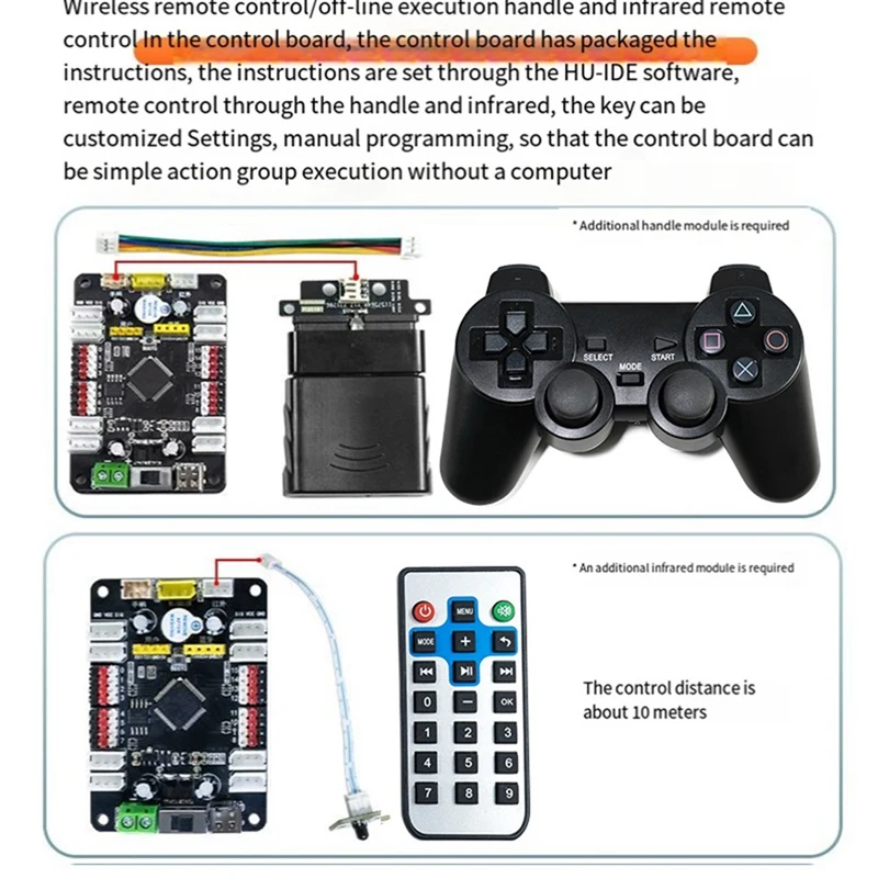 16-قناة وحدة التحكم في تروس التوجيه PWM وحدة تحكم تروس التوجيه روبوت الميكانيكية الذراع سائق البرمجة لتقوم بها بنفسك مجلس دائم