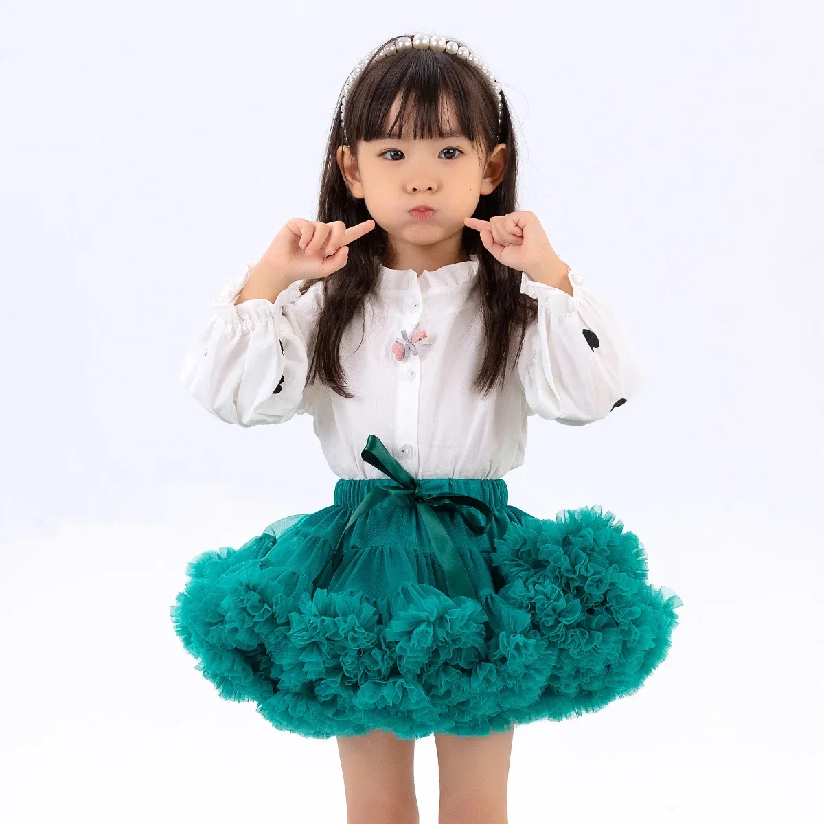 New Tutu Skirt Baby Girl Skirts Princess Mini Pettiskirt Party Dance Rainbow Tulle Skirts Girls Clothes Children Clothing