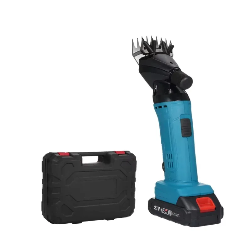 13 Teeth Sheep Pet Hair Clipper Shearing Kit 500W 6 Speed Brushless Motor Corded 30MM Cutting Capacity Battery Powered
