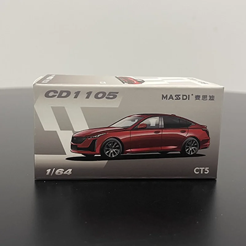 New In Stock Masdi 1:64 Cadillac Ct5 Alloy Miniature Diecast Model