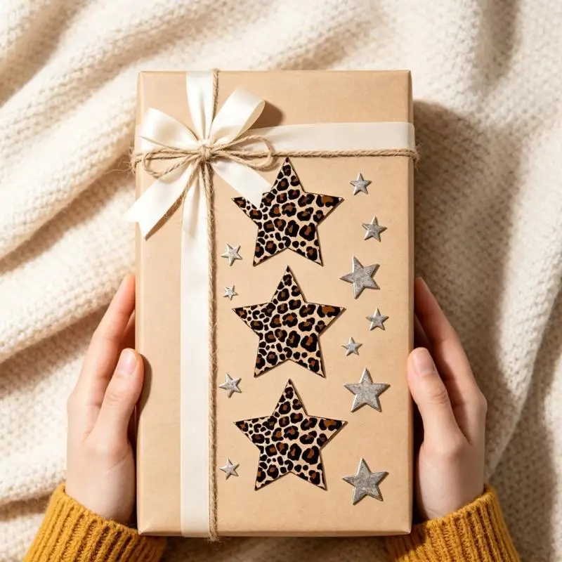 Star Label Sticker Roll for File Names, Journals, and Paper Hand Craft Use