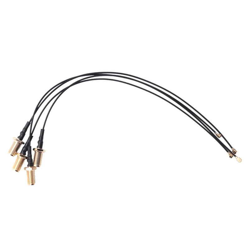 Antena Pigtail para Lora, 3Dbi, Módulo Wi-Fi e Internet de Fino, U.Fl Ipex para Sma Connector, 4PCs, 868-915Mhz