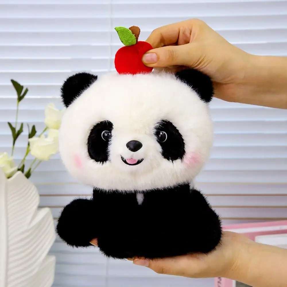 

PP Cotton Fruit Animal Interactive Sitting Bear Elephant Stuffed Animal Cartoon Fluffy Soothing Hug Animal Dolls Home Decor
