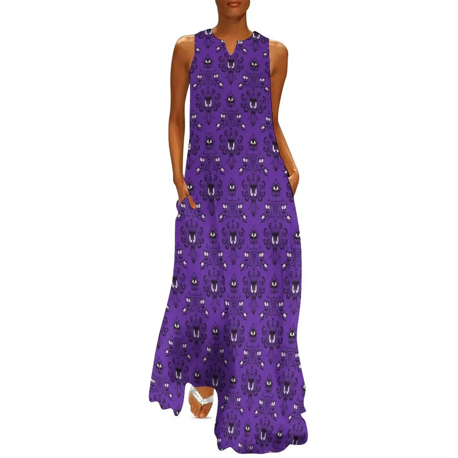 

Haunted Mansion Wallpaper Long Dress dresses summer summer women's suit dresses ladies 2025 summer Dress