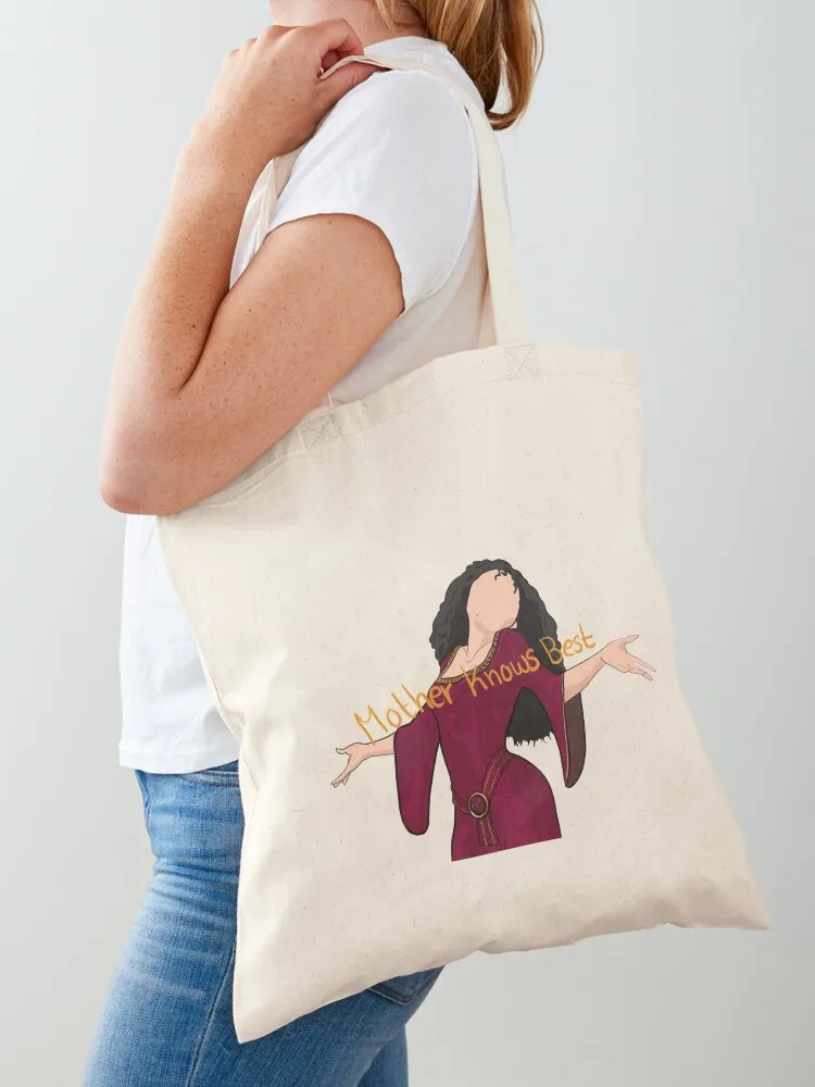 

Mother Gothel - Mother Knows Best Tote Bag canvas tote bags shoping bag tote bag university shopper
