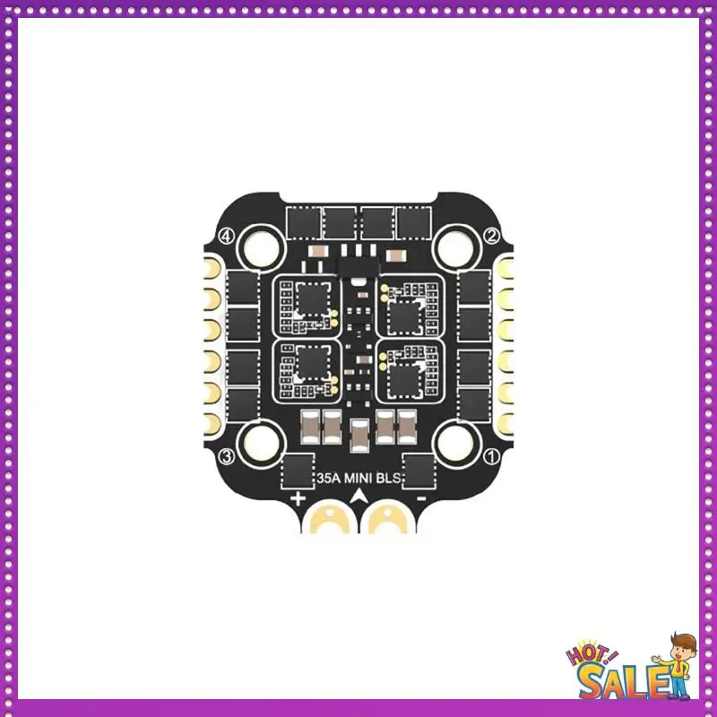 

AA87 Drone Stack Kit 4-In-1 ESC Board Wireless Betaflight Configuration Black Metal For Speedybee F405 Mini BLS 35A 20X20 Stack