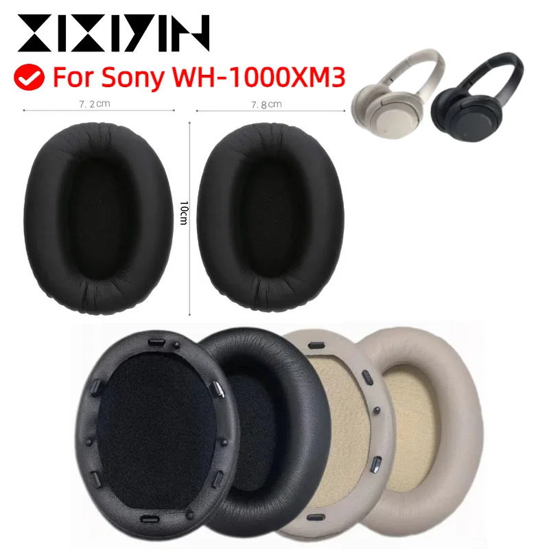 

Replacement Ear Pads Cups Earpad Memory Foam Cushions For Sony WH-1000XM3 Headphones Headset Cooling Gel