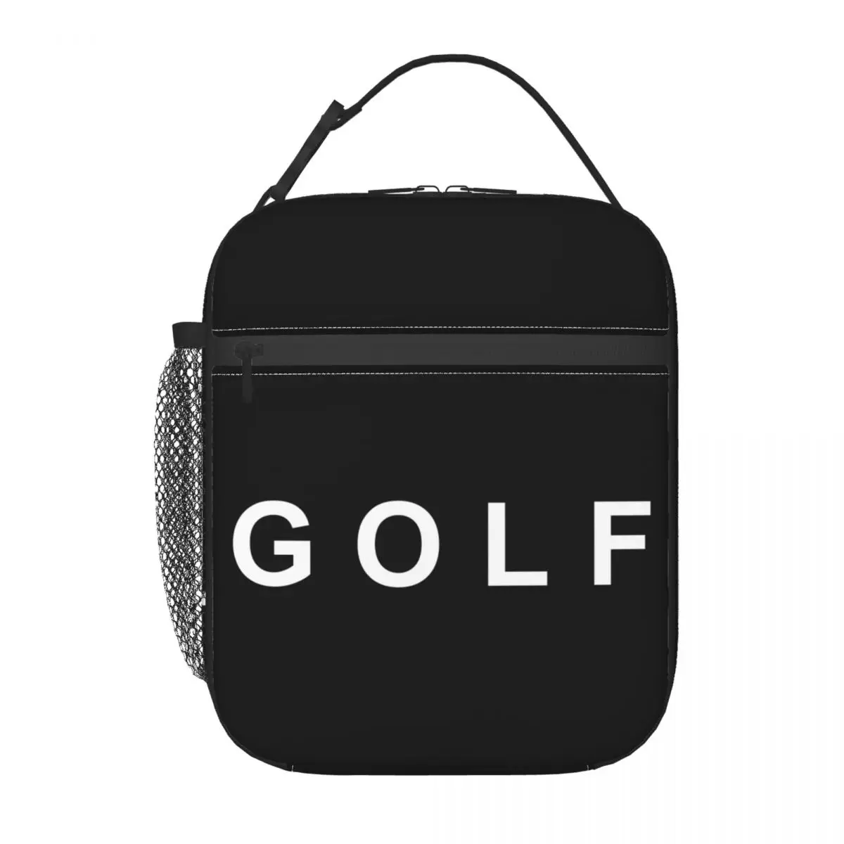 Custom Golf Logo Lunch Bag Men Women Cooler Warm Insulated Lunch Boxes for Children School