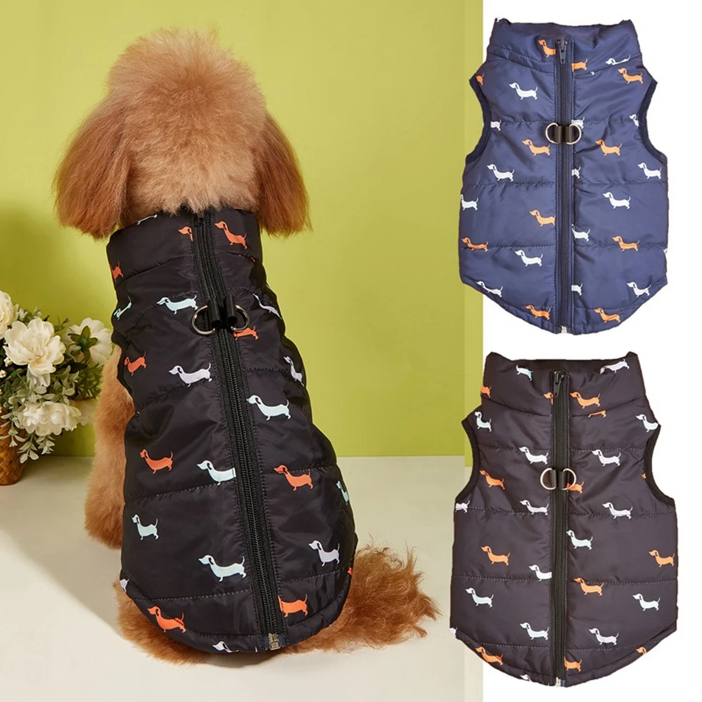 Waterproof Dog Clothes For Small Dog Winter Warm Pet Dog Coat Jacket Zipper Clothes Puppy Outfit Vest Yorkie Chihuahua Clothes