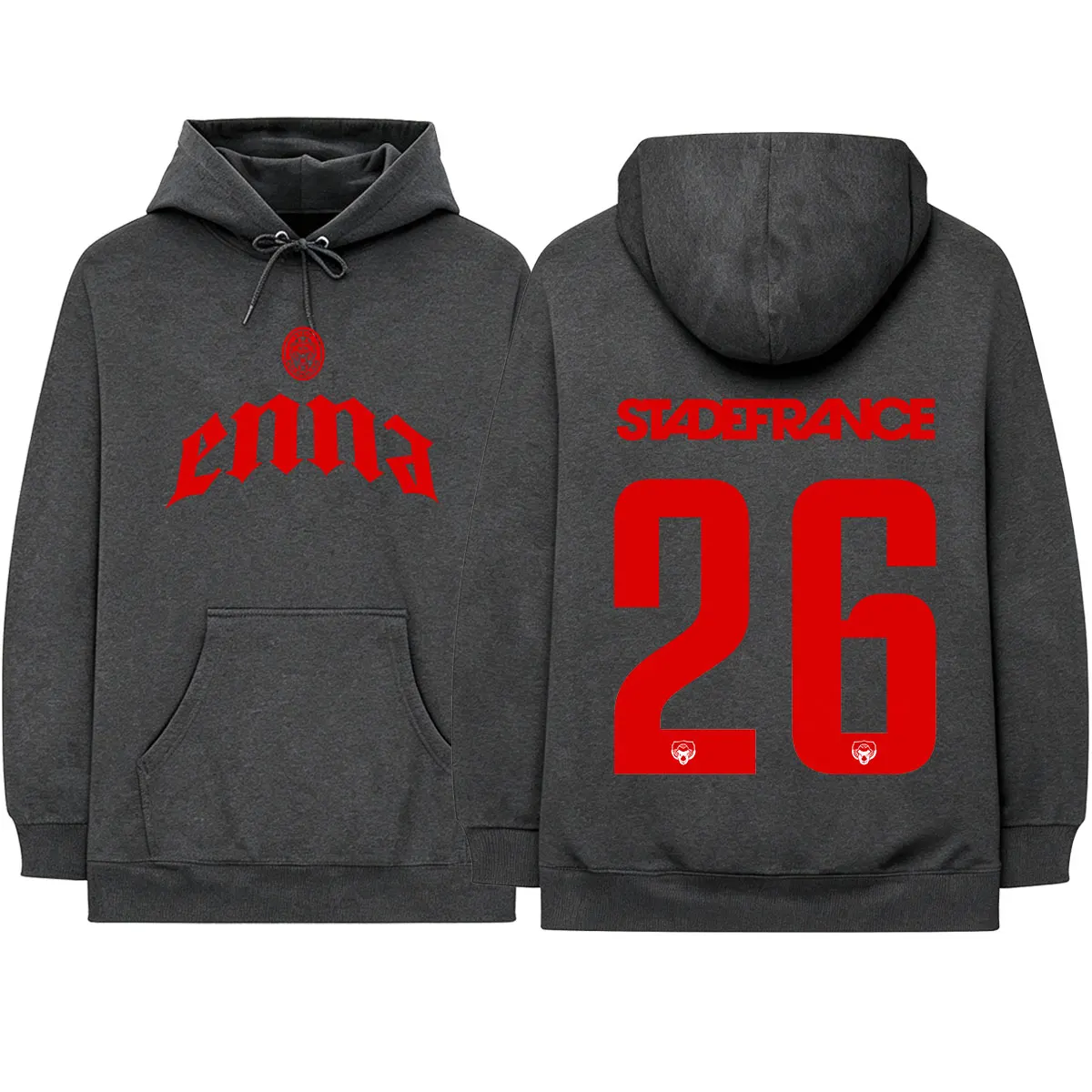 Rapper PLK Stade De France 2026 Tour Hoodies Herrenbekleidung Mode Hip Hop Pullover Fleece Langarm Oversized Sweatshirts – Detail 17