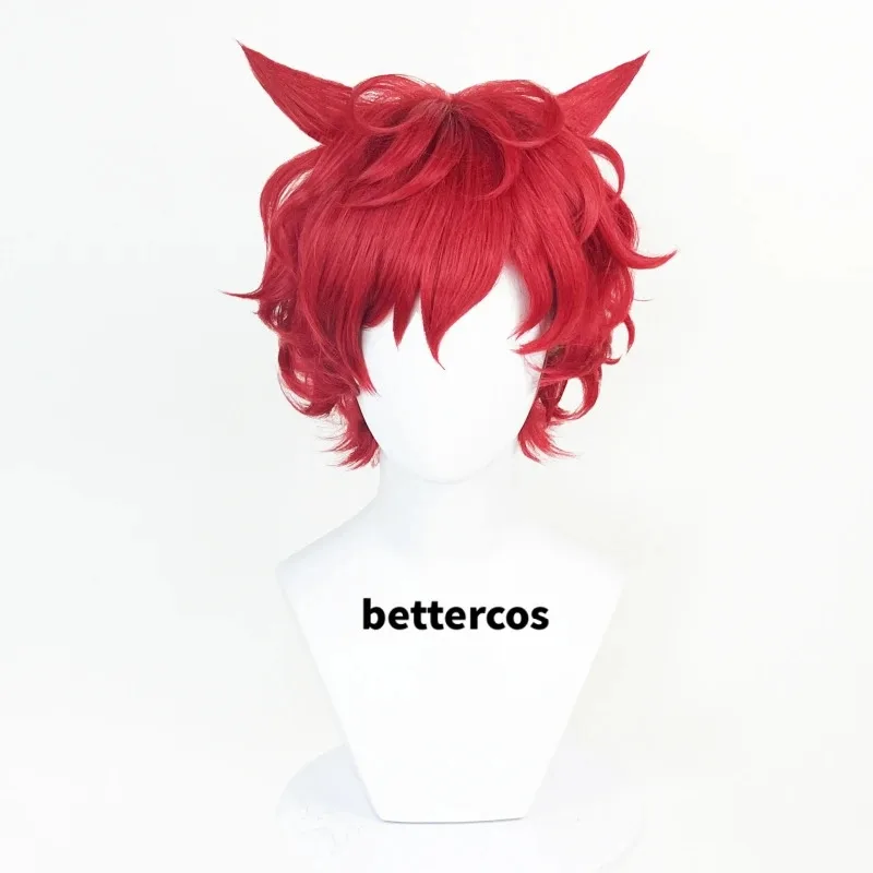 

COSda@Sett Cosplay Wig LoL Heartsteel Short Wig Heat Resistant Synthetic Wig Sett Anime Wig Cosplay + Wig CapCOSda@