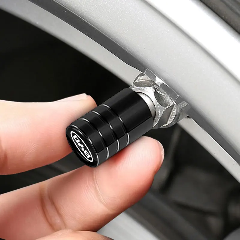 4PCS Car Tire Valve Stems Cap Auto Exterior Accessories For BYD F3 I3 F0 F6 S6 S8 E5 E6 G3 G6 L3 S7 M6 Tang Song Qing Yuan Max