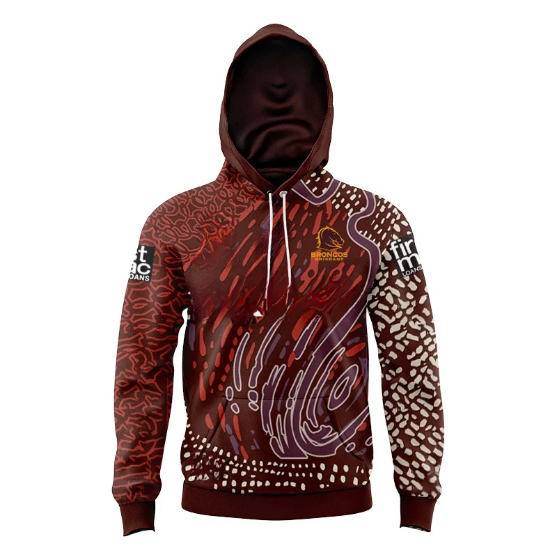 

KIDS HOODIE 2024 Brisbane Mustang Indigenous Training Jersey