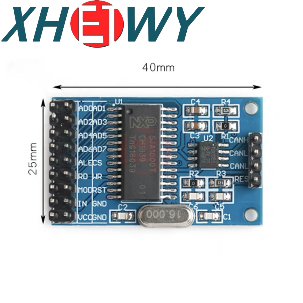 Can Communication SJA1000+TJA1050 Can Bus Development Board Module 5V