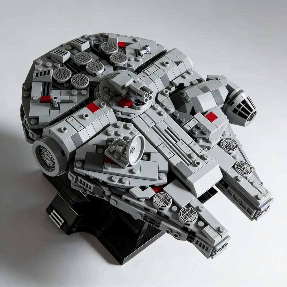 

Конструктор «Космический Миллениум» (921 деталь), развивающий набор STEM для детей и взрослых, подарок на день рождения и Рождество, модель 75375